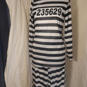 Prison costume for teen, small adult